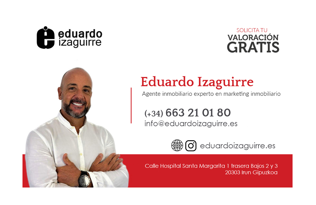 Agente inmobiliario independiente especializado en la venta de pisos y casas en toda Gipuzkoa
